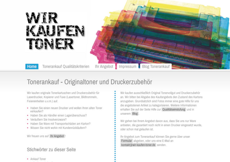 Wir Kaufen Toner